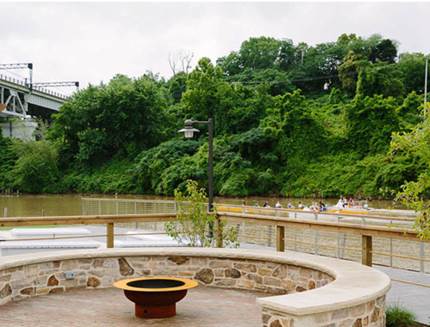 View from patio